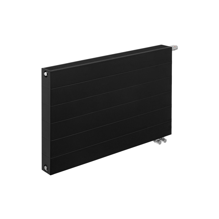 Grzejnik dekoracyjny poziomy Space SPL22E 600x1000 czarny prawy