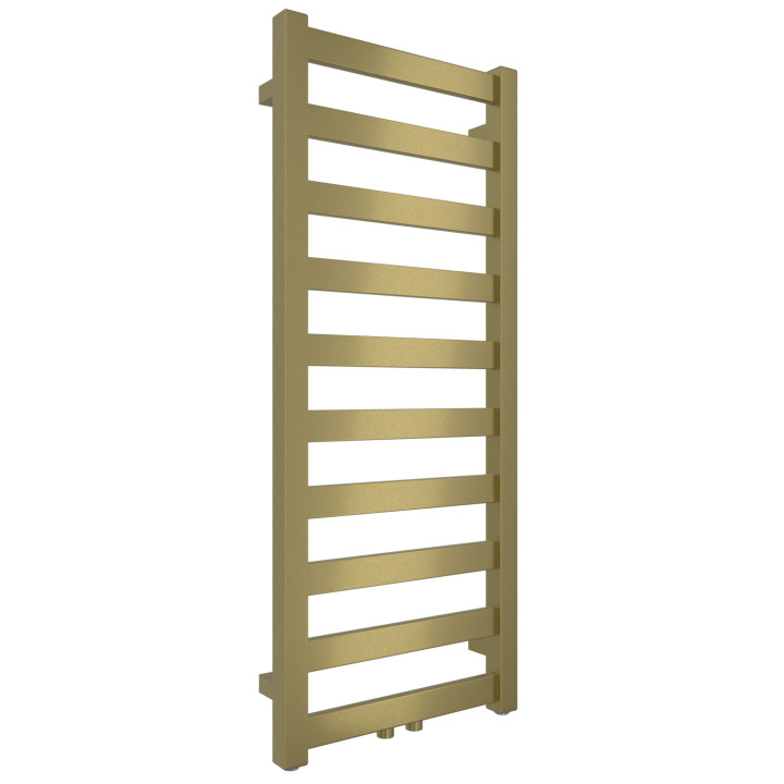 Grzejnik łazienkowy Hati HT-972x400-D50-Z oliwkowe złoto