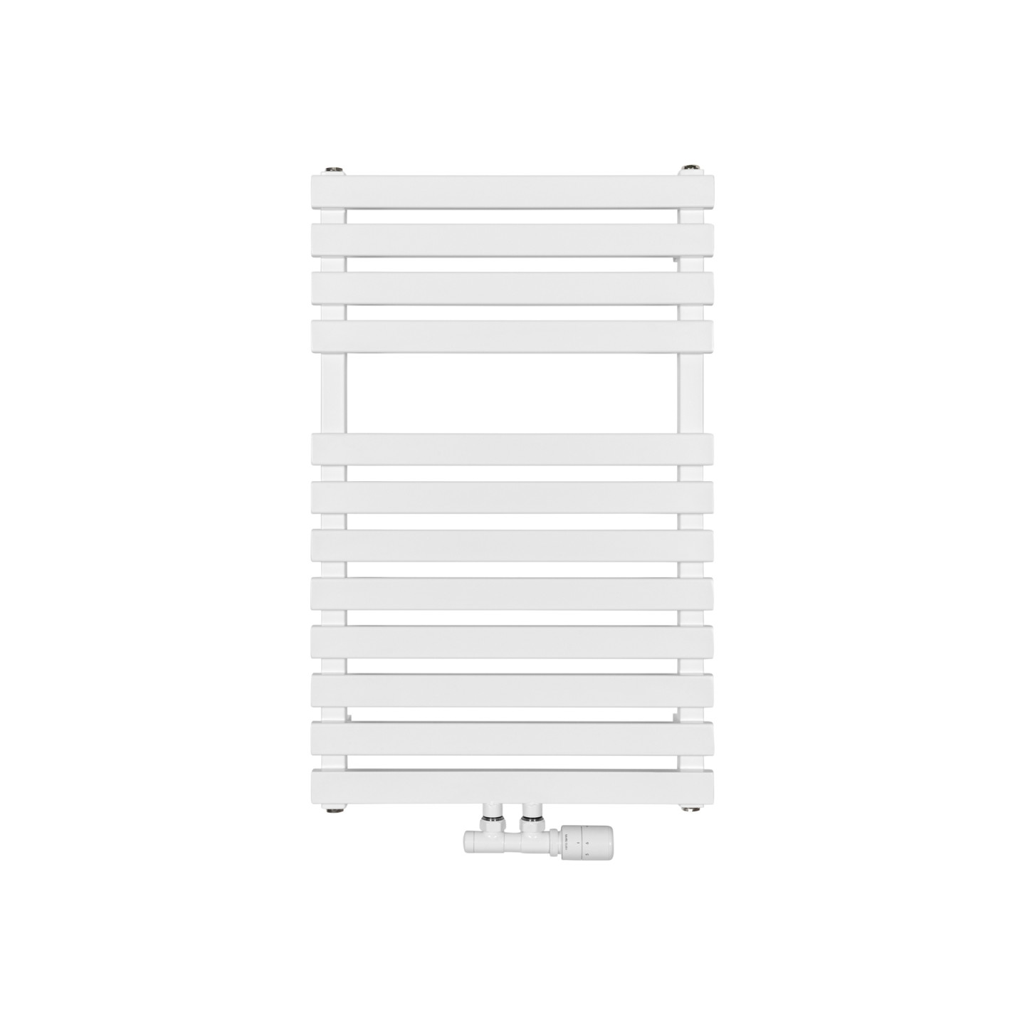 Grzejnik łazienkowy DELFINA DF-800x500-D50-WM biały mat