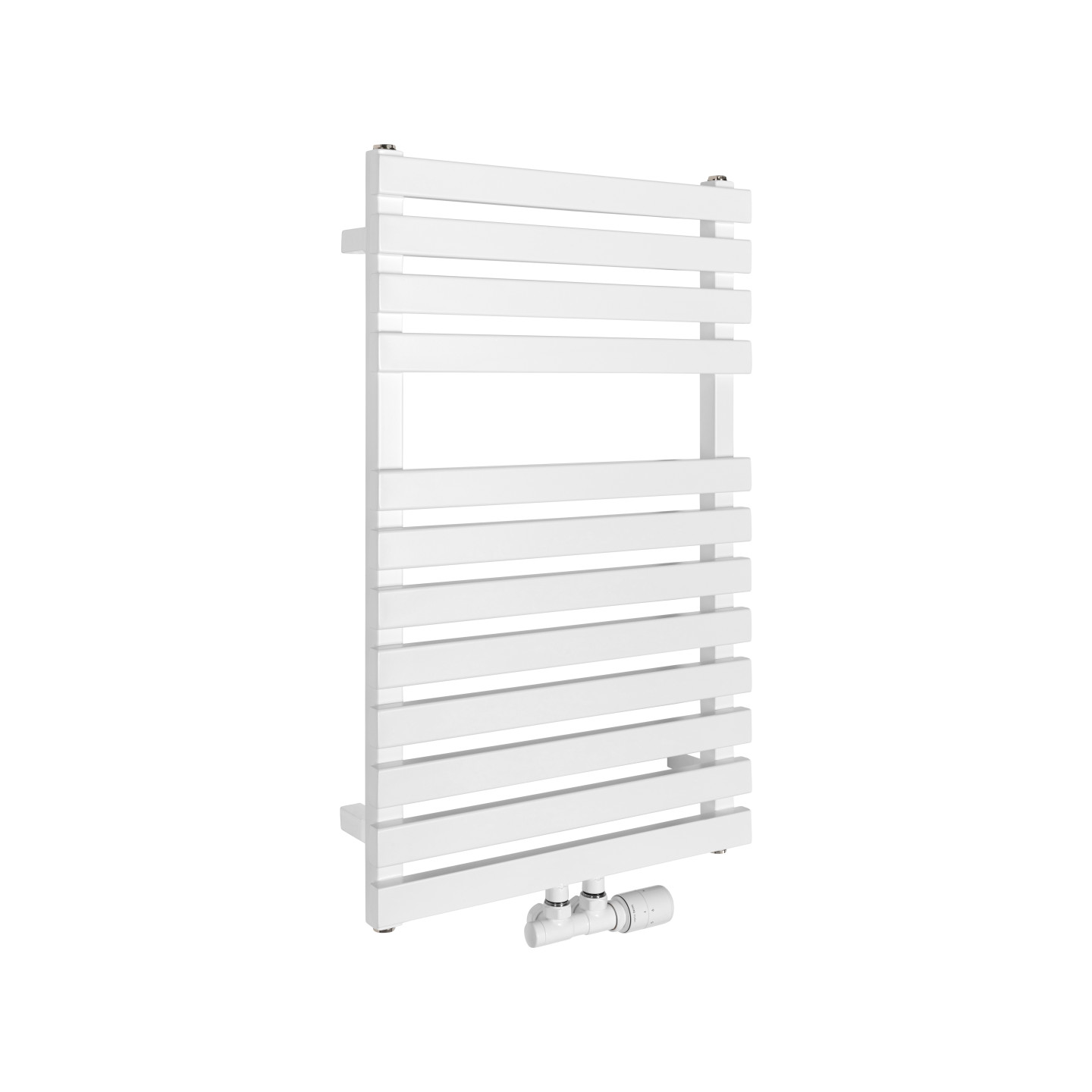 Grzejnik łazienkowy DELFINA DF-800x500-D50-WM biały mat