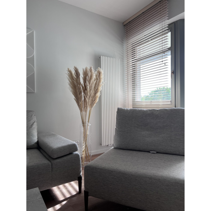 Grzejnik dekoracyjny Diva 1800x460 biały mat