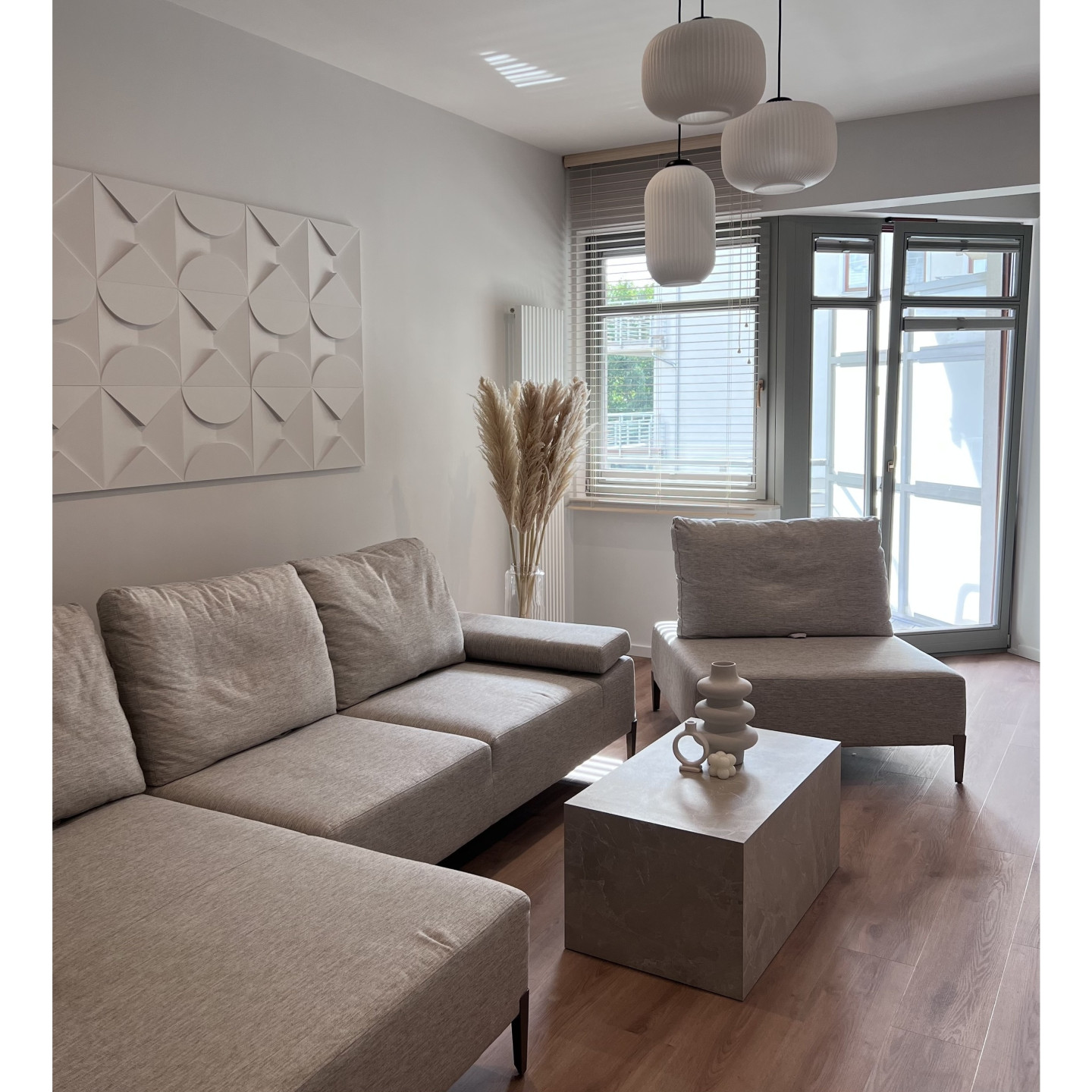 Grzejnik dekoracyjny Diva 1800x460 biały mat