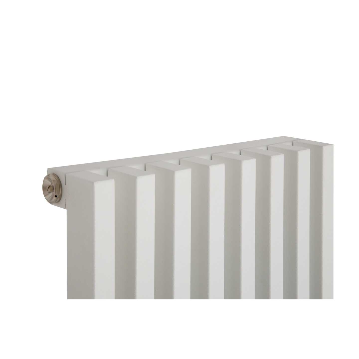 Grzejnik dekoracyjny Diva 1800x300 biały z zaworem