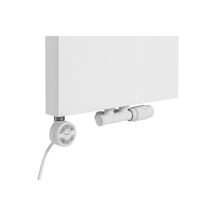 Grzejnik dekoracyjny pionowy Space SP10E 1600x400 biały mat