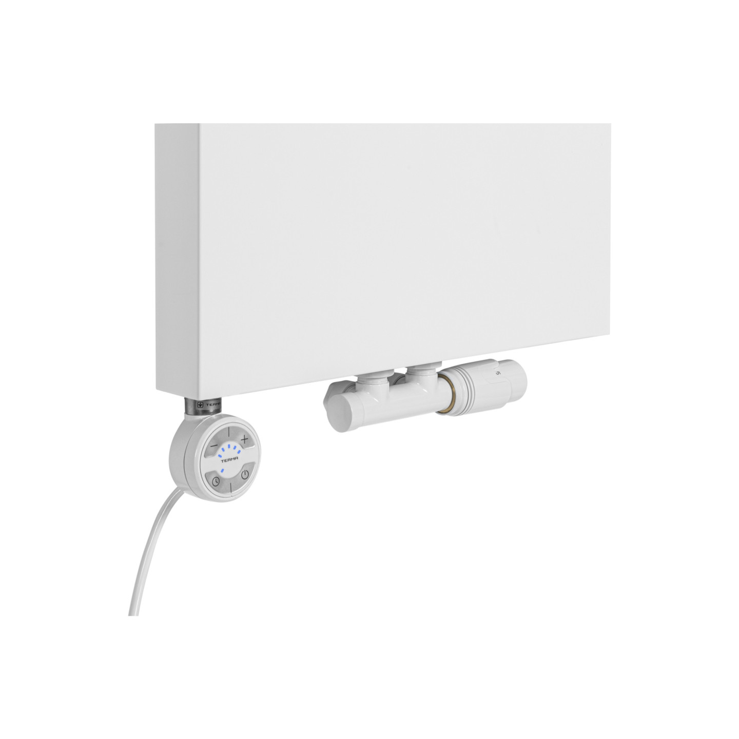 Grzejnik dekoracyjny pionowy Space SP10E 1600x400 biały mat