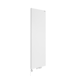 Grzejnik dekoracyjny pionowy Space SP10E 1600x500 biały mat