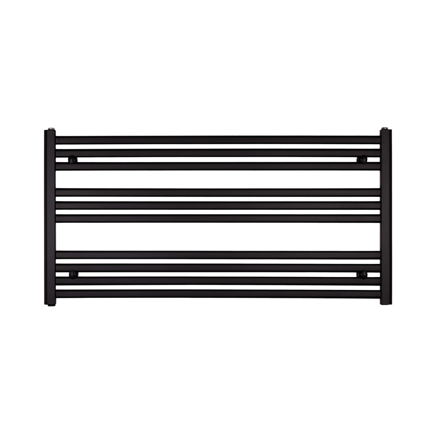 Grzejnik łazienkowy poziomy Intention IT-600x1200-B 60x120cm, moc 623W, czarny