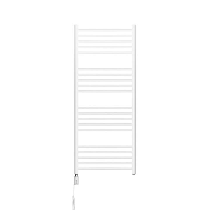 Grzejnik łazienkowy elektryczny NO 1215x500 biały 600W lewy z WiFi