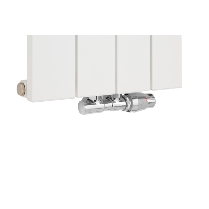 Grzejnik dekoracyjny pionowy Drama 1800x375 biały mat