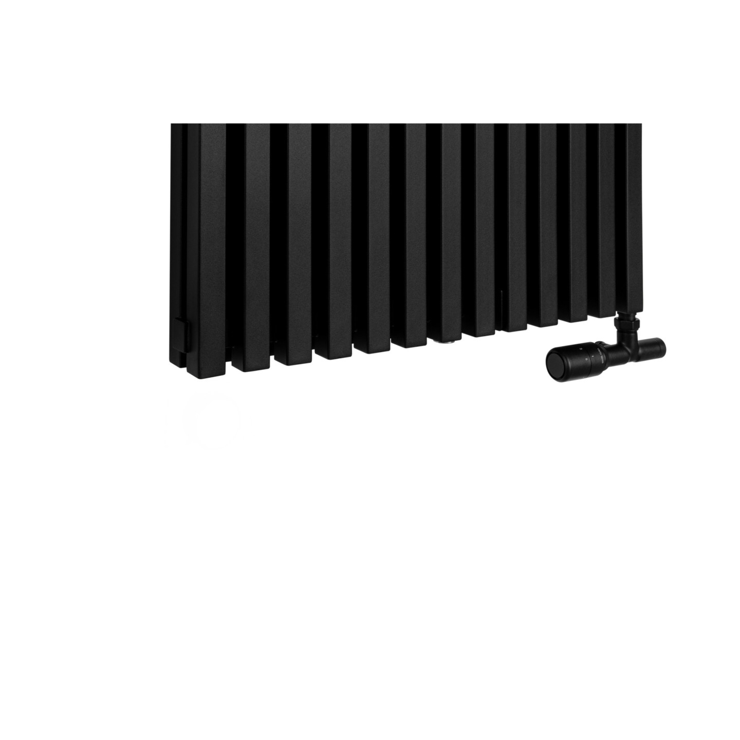 Grzejnik dekoracyjny EXTREME 1600x640, czarny