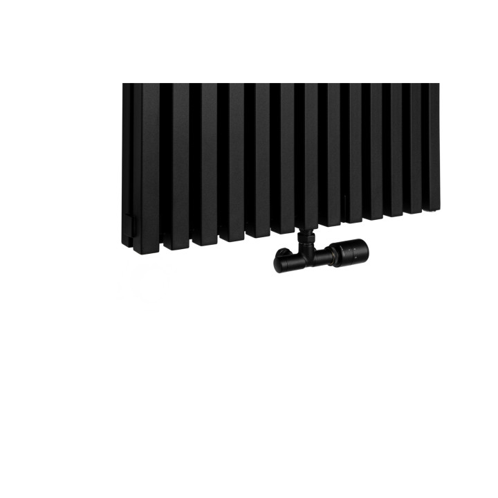 Grzejnik dekoracyjny EXTREME 1600x640, czarny