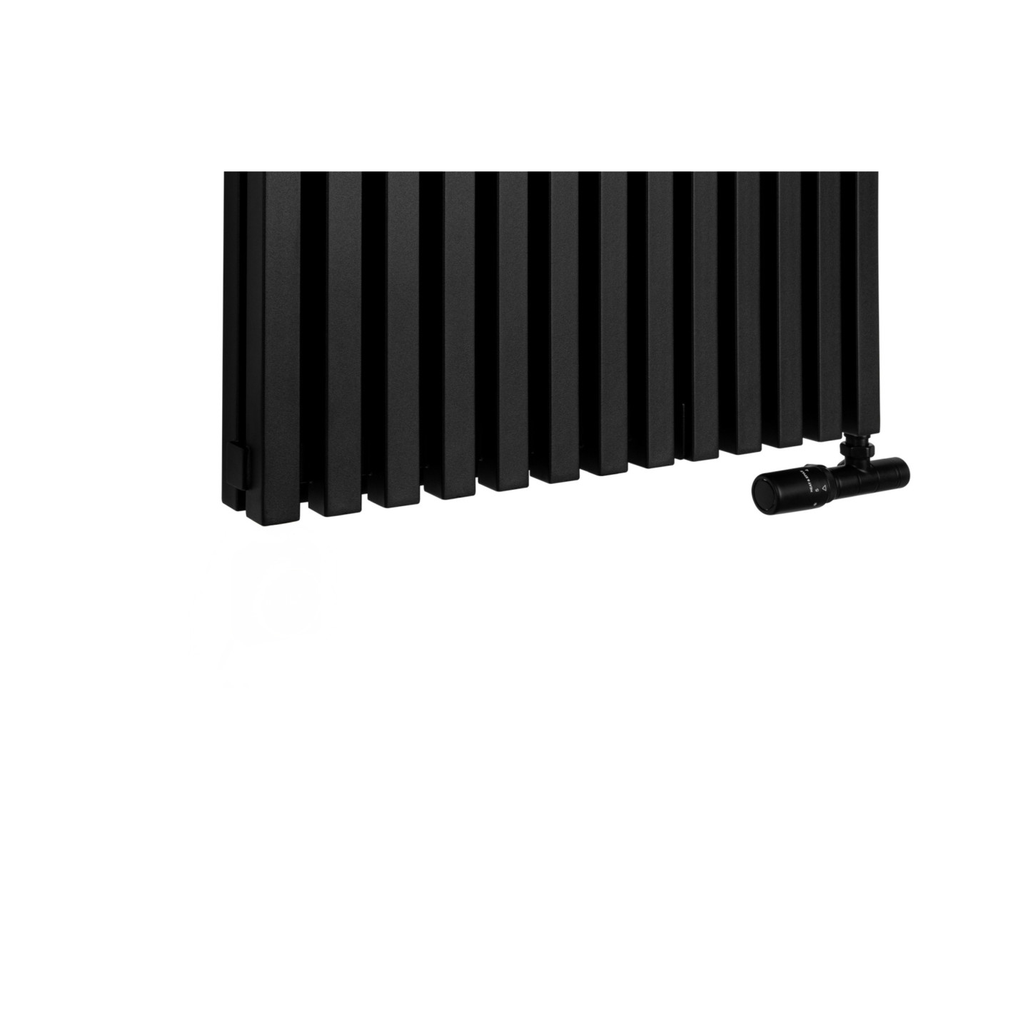Grzejnik dekoracyjny EXTREME 1600x640, czarny