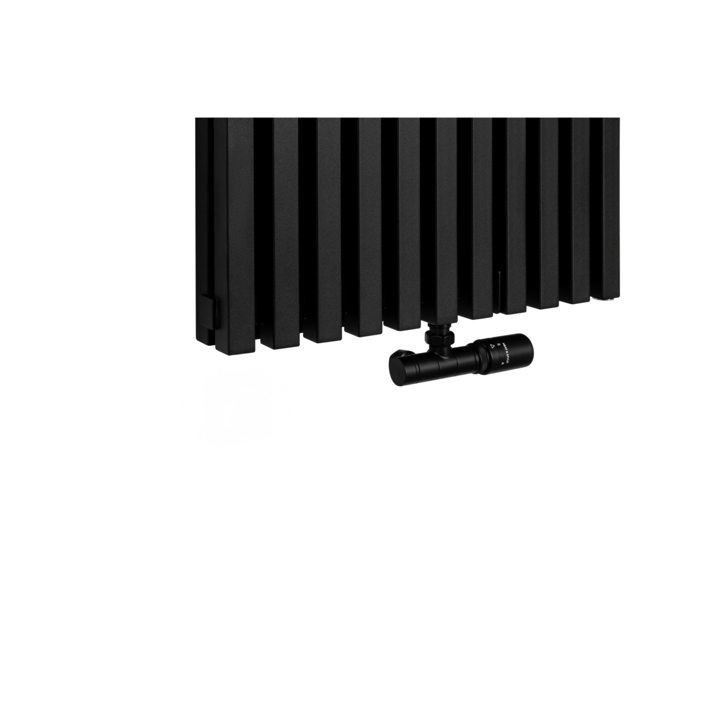 Grzejnik dekoracyjny EXTREME 1600x540, czarny
