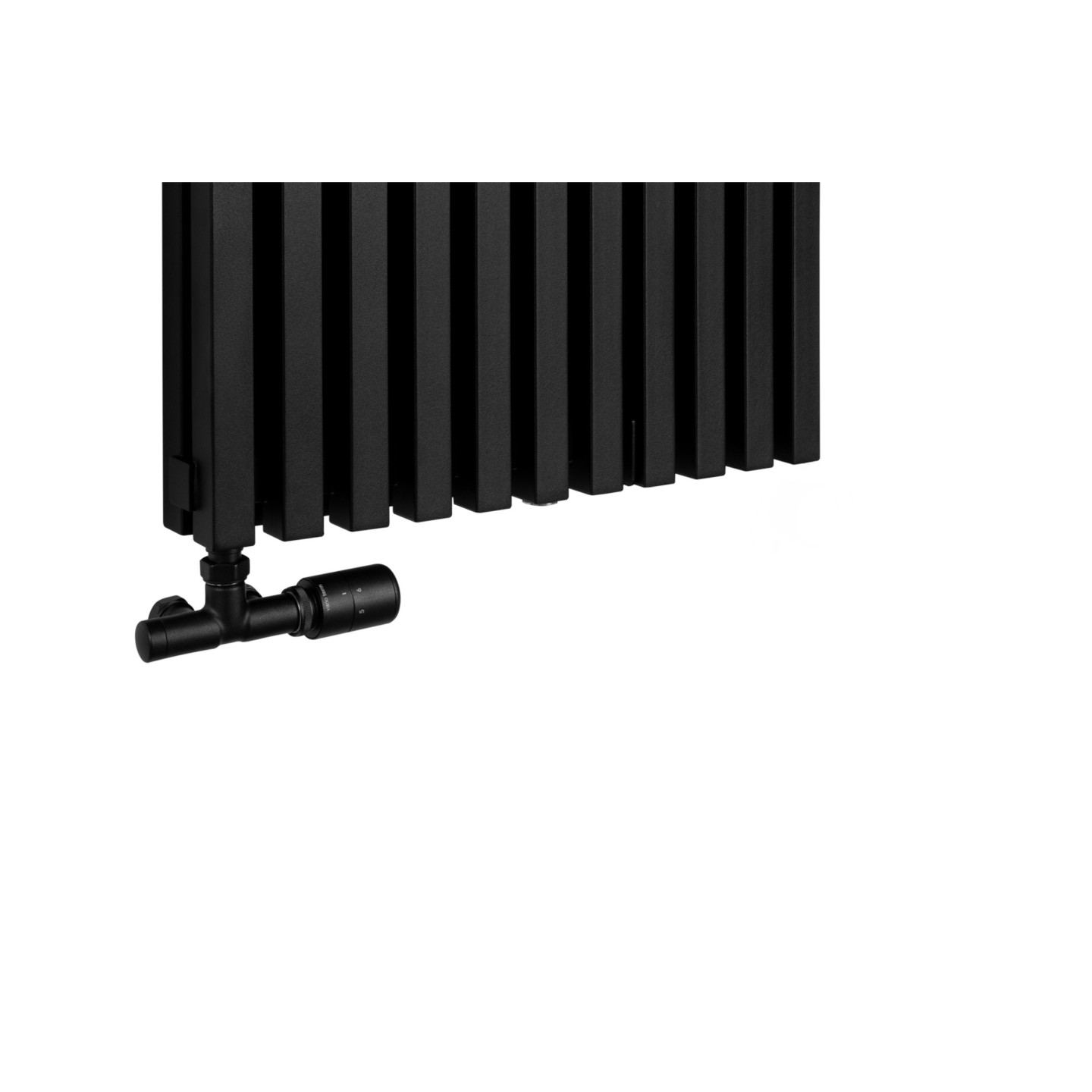 Grzejnik dekoracyjny EXTREME 1600x540, czarny