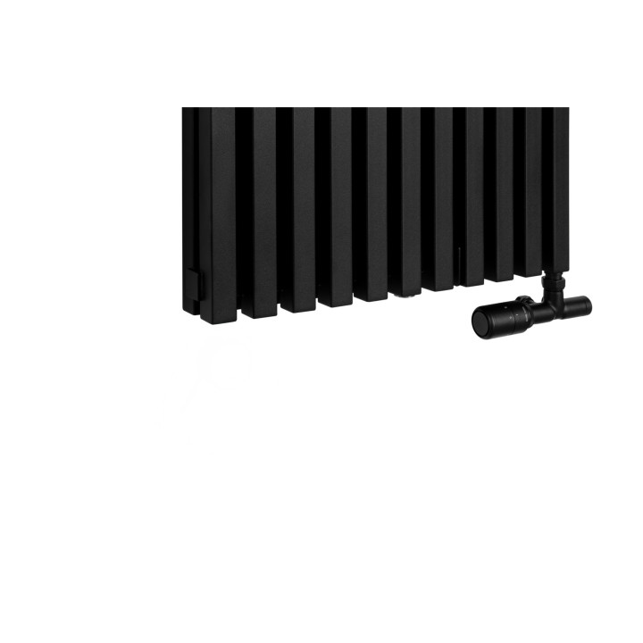 Grzejnik dekoracyjny EXTREME 1600x540, czarny