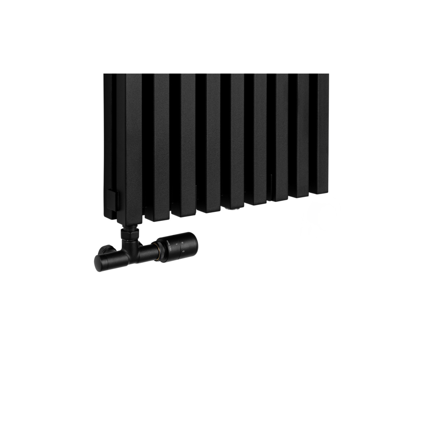 Grzejnik dekoracyjny EXTREME 1600x440, czarny