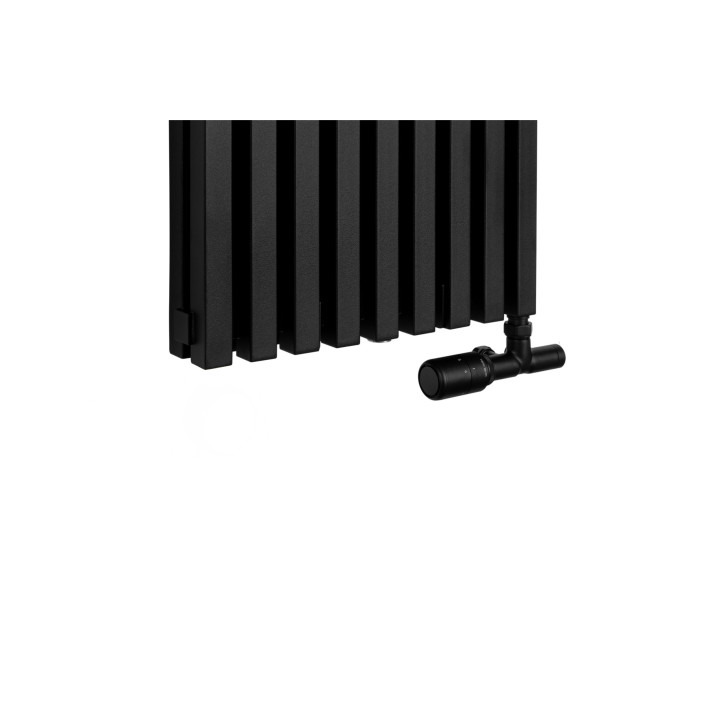 Grzejnik dekoracyjny EXTREME 1600x440, czarny