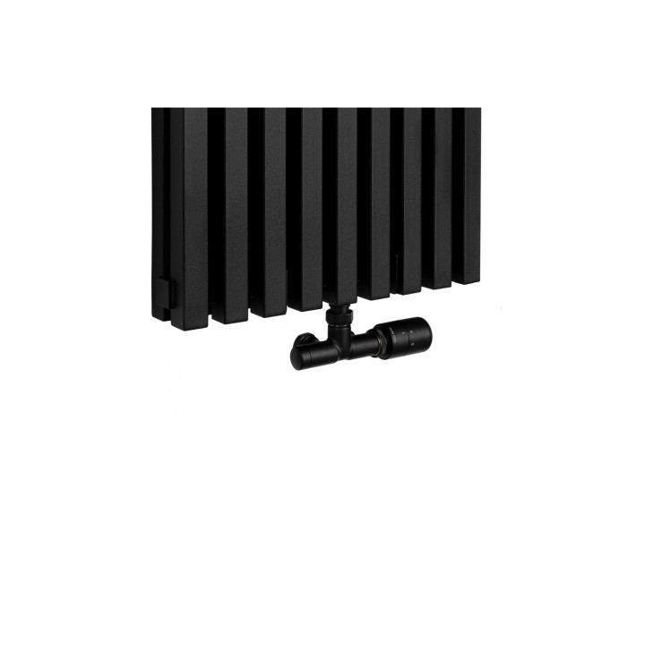 Grzejnik dekoracyjny EXTREME 1600x440, czarny