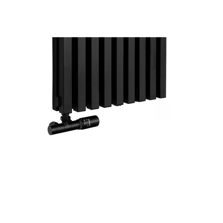 Grzejnik dekoracyjny EXTREME 1600x440, czarny