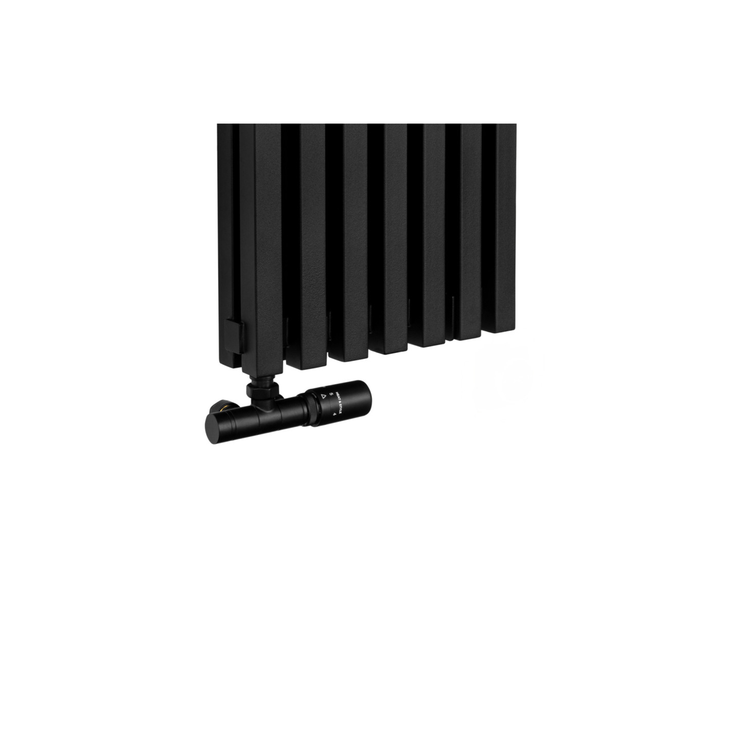 Grzejnik dekoracyjny EXTREME 1600x340, czarny Instal-projekt