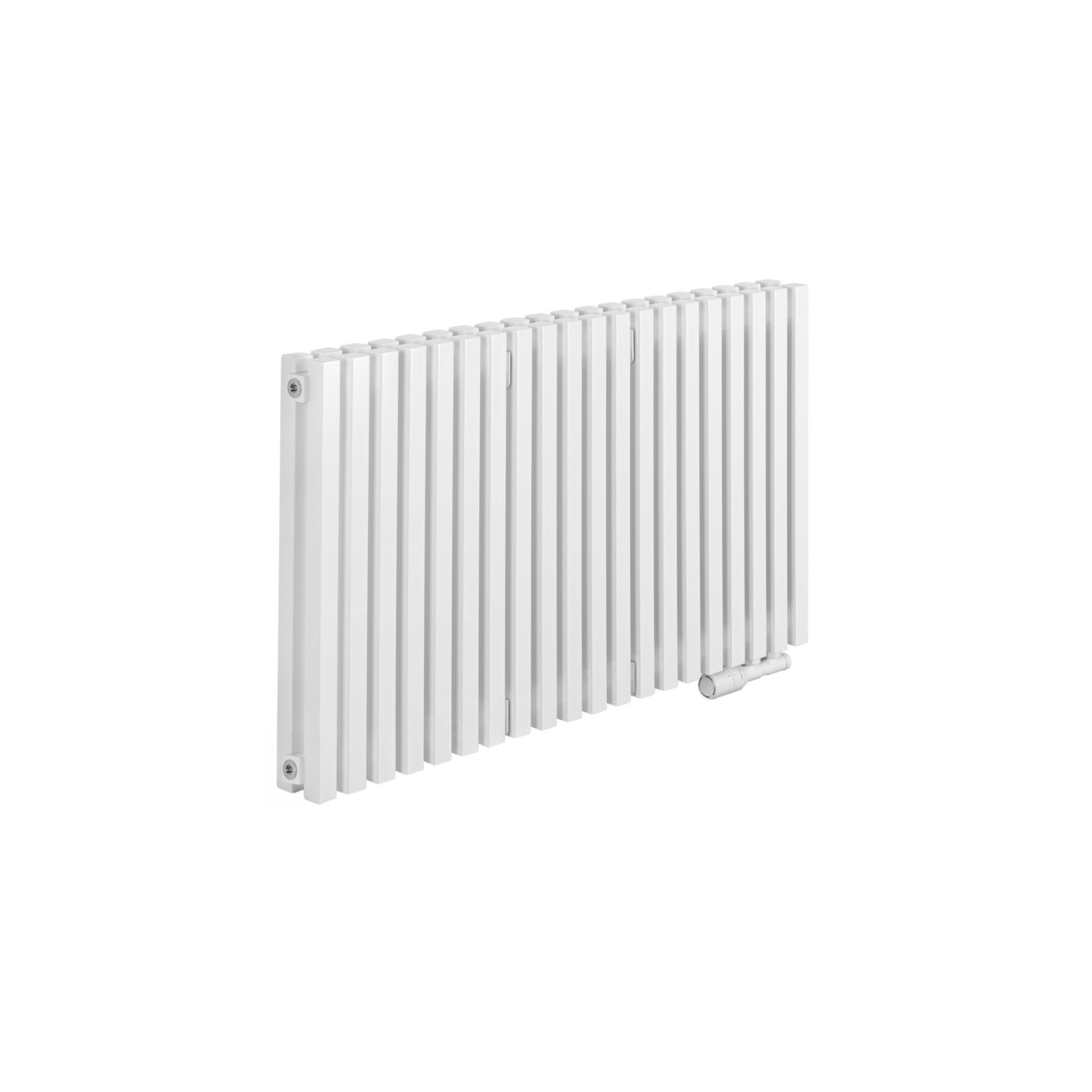 Grzejnik dekoracyjny poziomy EXTREME 575x1000, biały