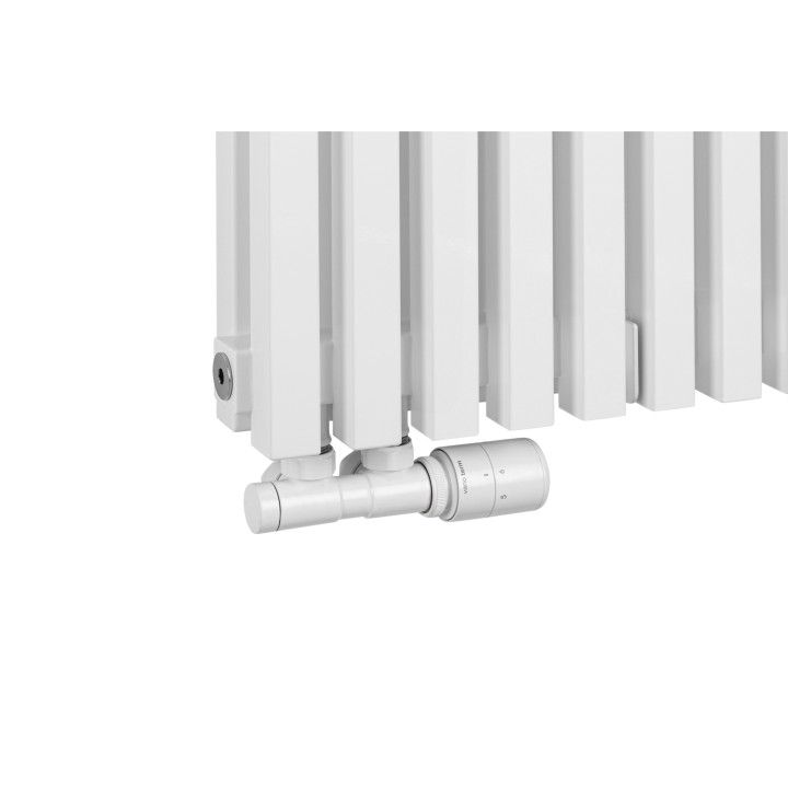 Grzejnik dekoracyjny poziomy EXTREME 575x800, biały instal-projekt