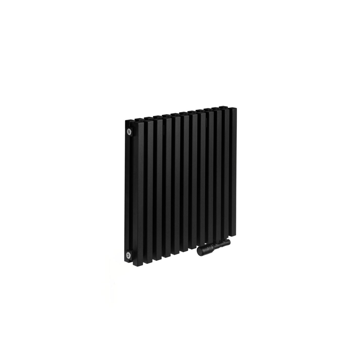 Grzejnik dekoracyjny poziomy EXTREME 575x600, czarny