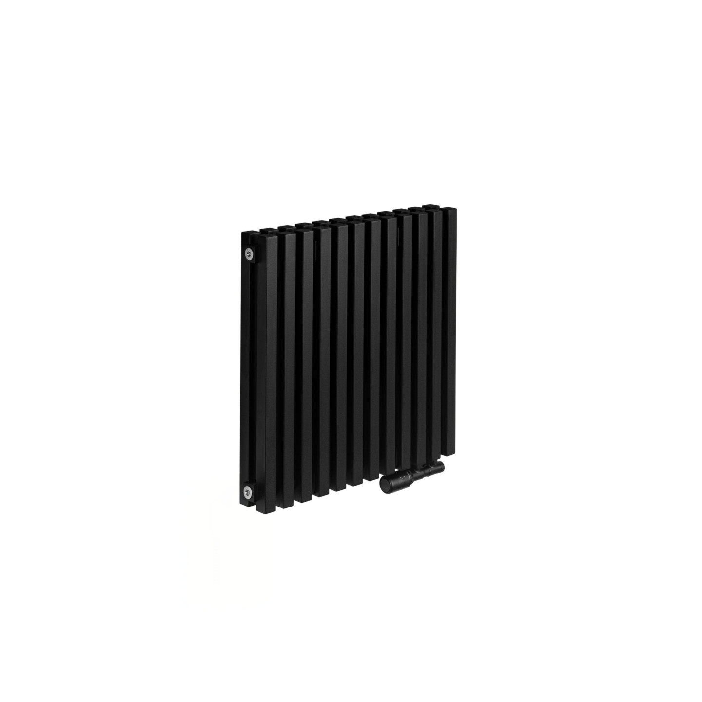 Grzejnik dekoracyjny poziomy EXTREME 575x600, czarny