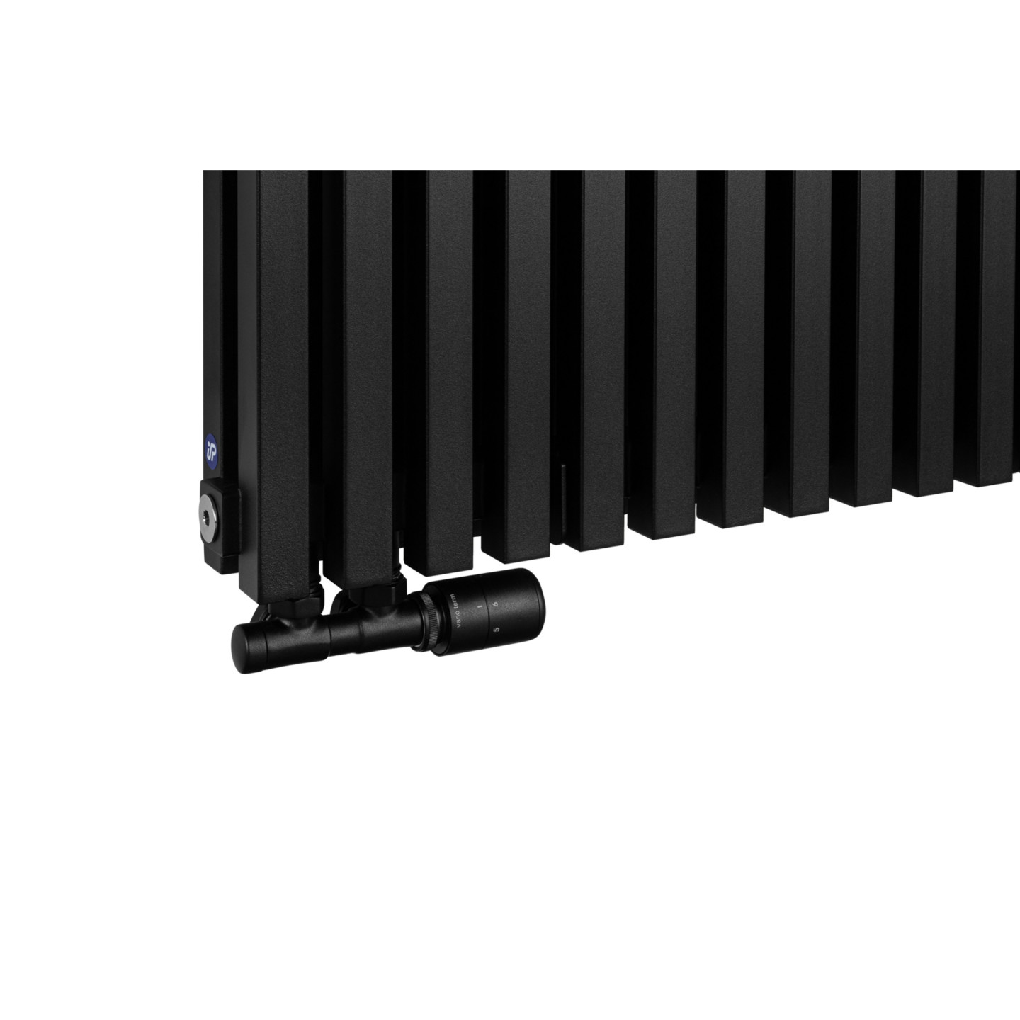 Grzejnik dekoracyjny poziomy EXTREME 575x600, czarny
