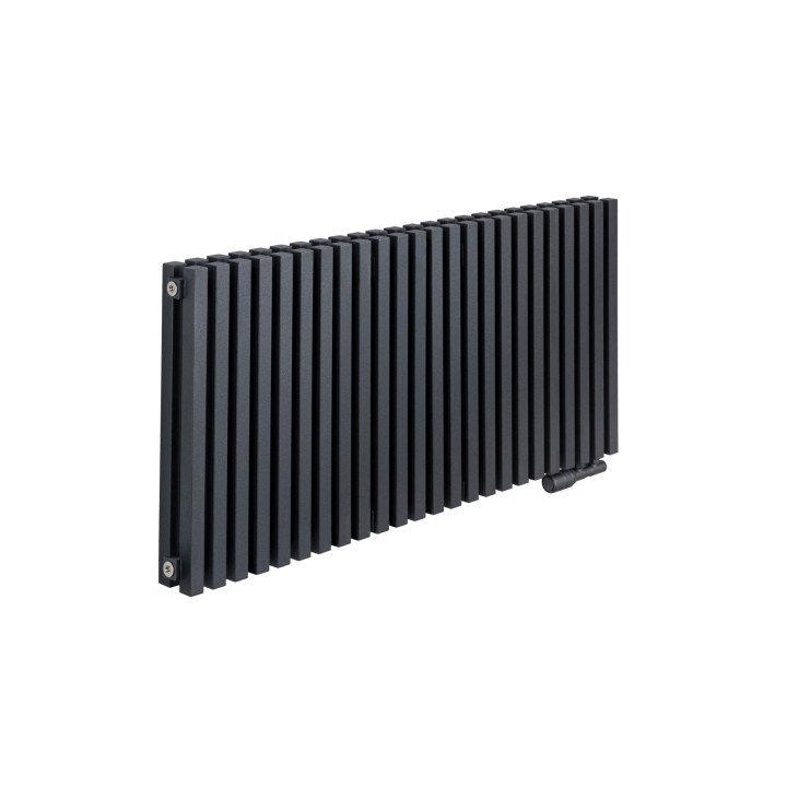 Grzejnik dekoracyjny poziomy EXTREME 575x1200, grafit