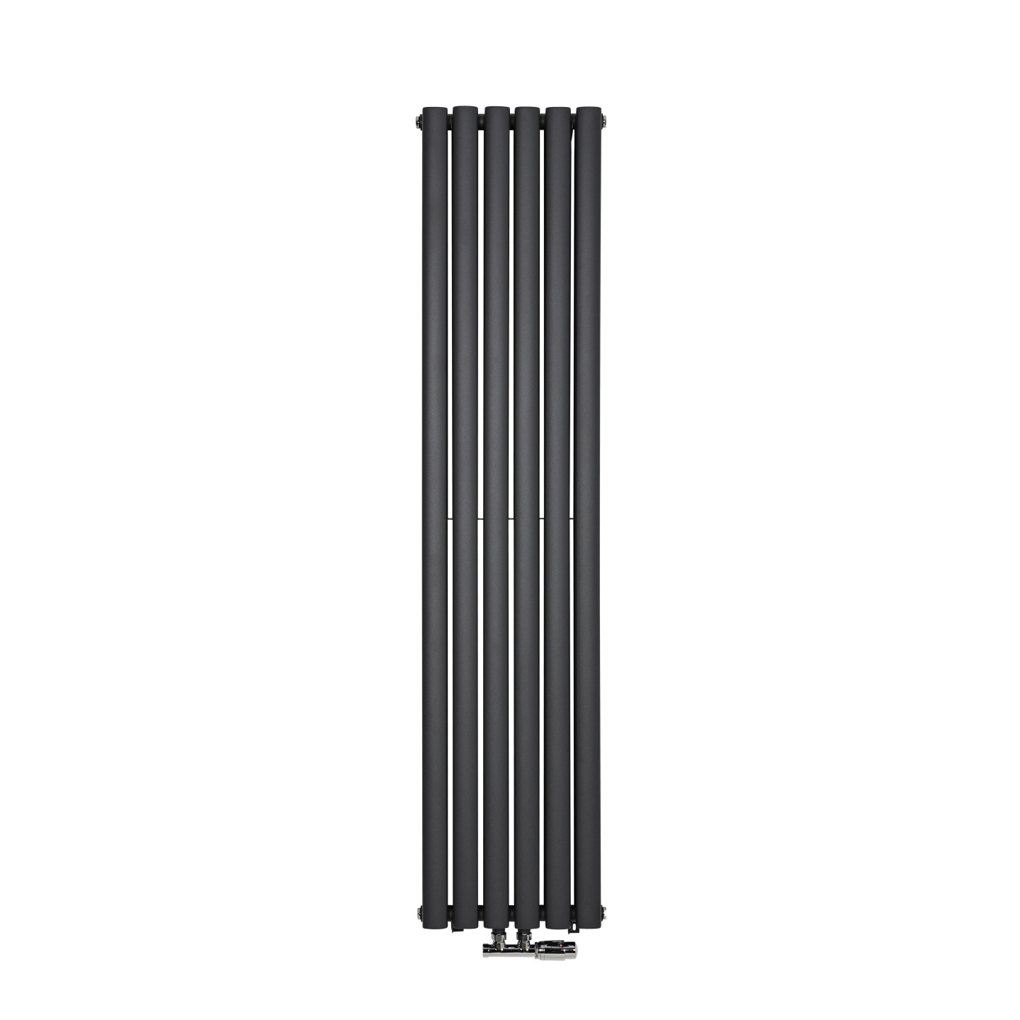 Grzejnik dekoracyjny Ultimate UT2E-1600x360-D50-G grafit struktura