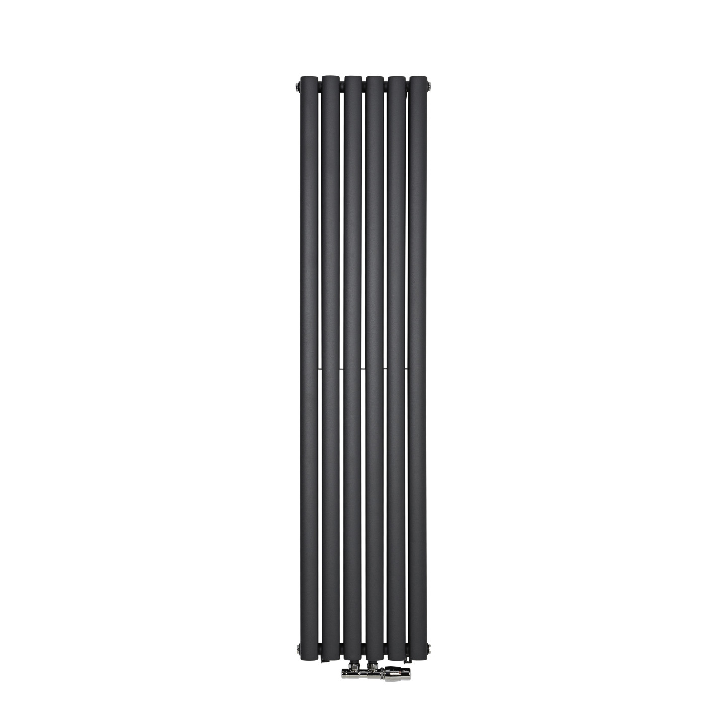 Grzejnik dekoracyjny Ultimate UT2E-1600x360-D50-G grafit struktura