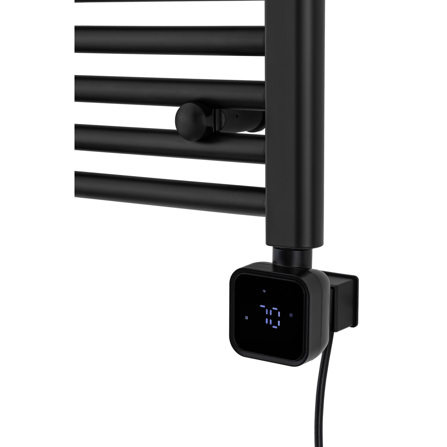Grzejnik łazienkowy Constans 900x500 czarny