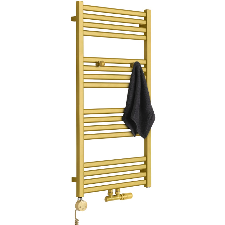 Grzejnik łazienkowy Neso NS-1005x500-D50-Z złoty