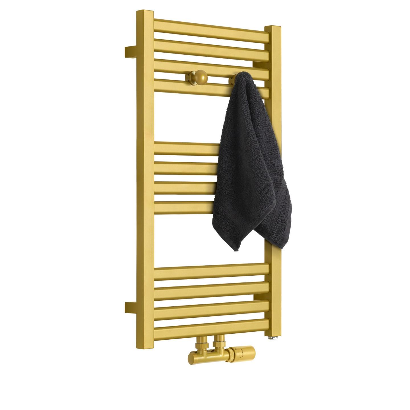 Grzejnik łazienkowy Neso NS-735x400-D50-Z złoty
