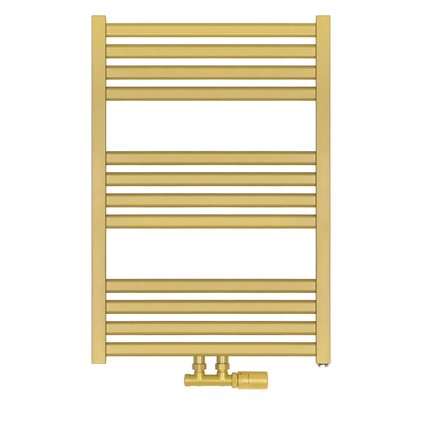 Grzejnik łazienkowy Neso NS-735x500-D50-Z złoty
