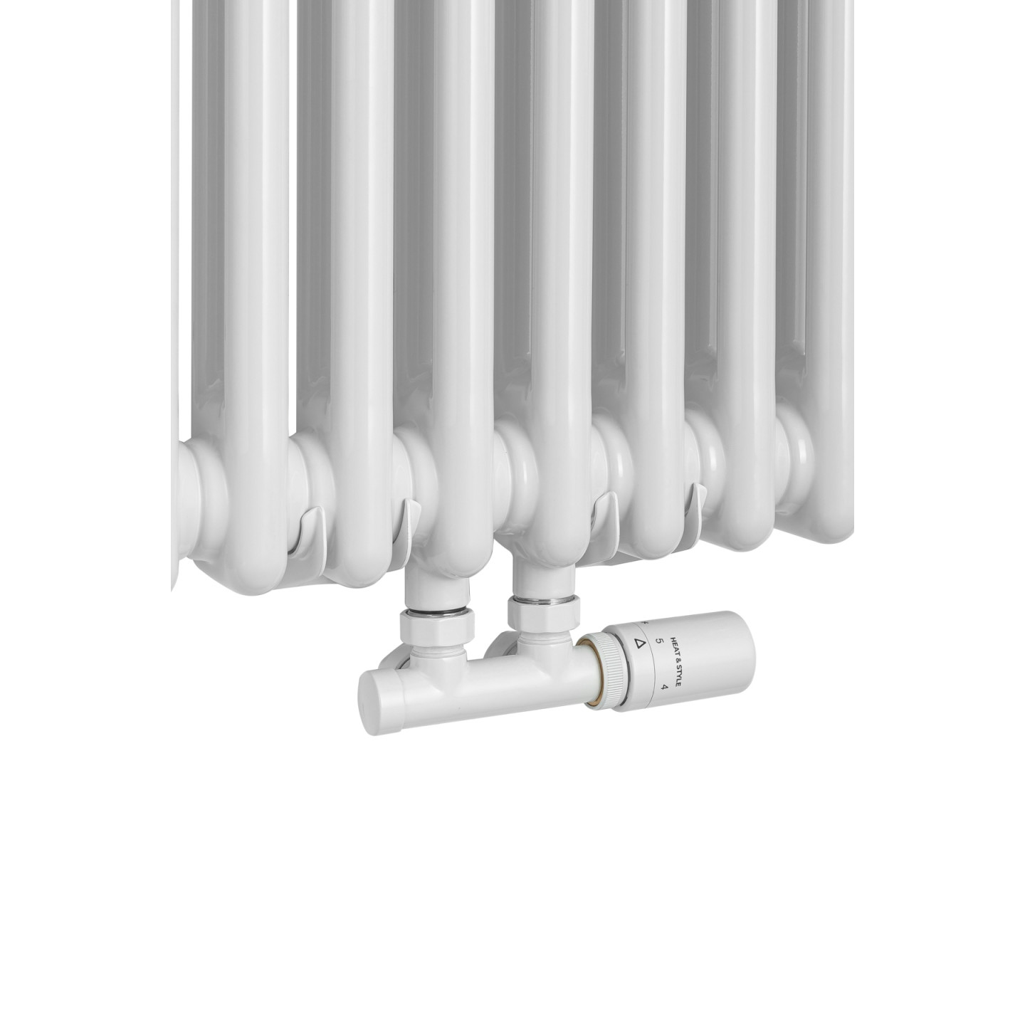 Grzejnik dekoracyjny pionowy CL2 1000x470 biały