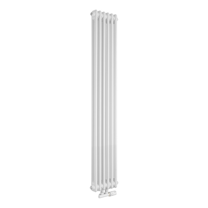 Grzejnik dekoracyjny pionowy CL2 1600x290 biały