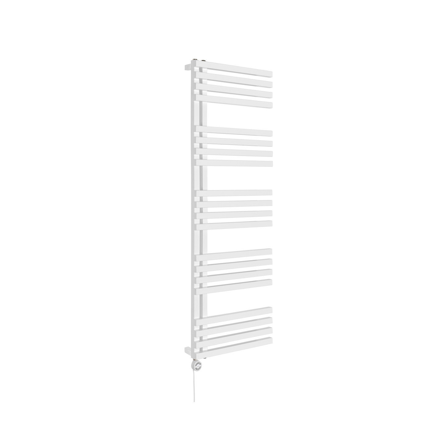 Grzejnik łazienkowy Lolly LO-1530x500-D50L/P-W biały mat