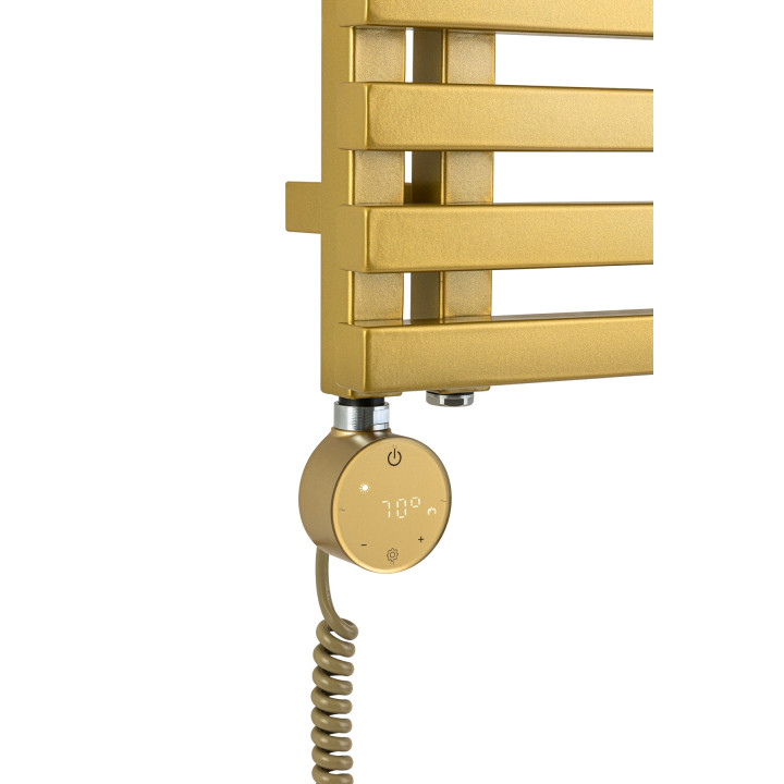 Grzejnik łazienkowy Lolly LO-1530x500-D50L/P-Z złoty