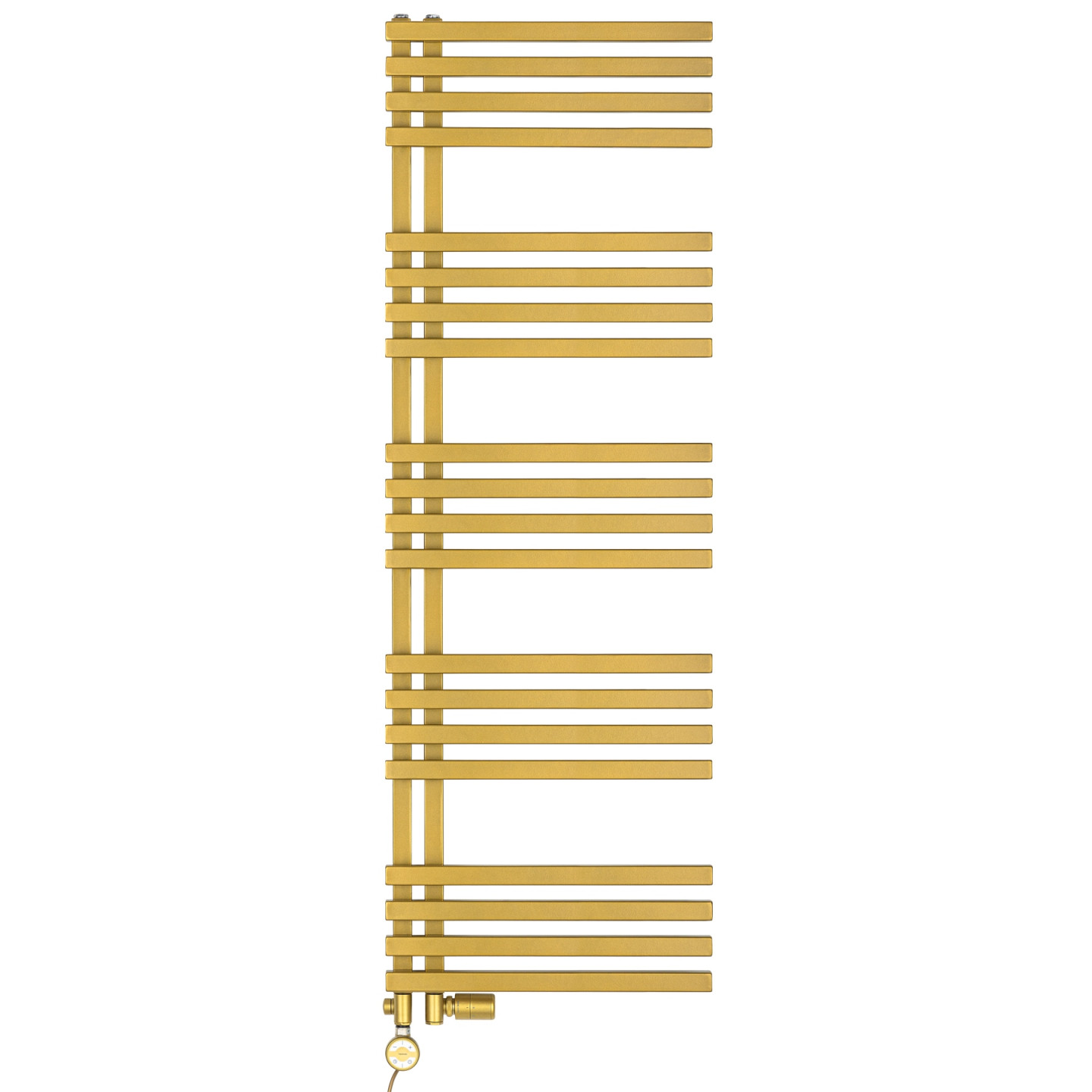Grzejnik łazienkowy Lolly LO-1530x500-D50L/P-Z złoty