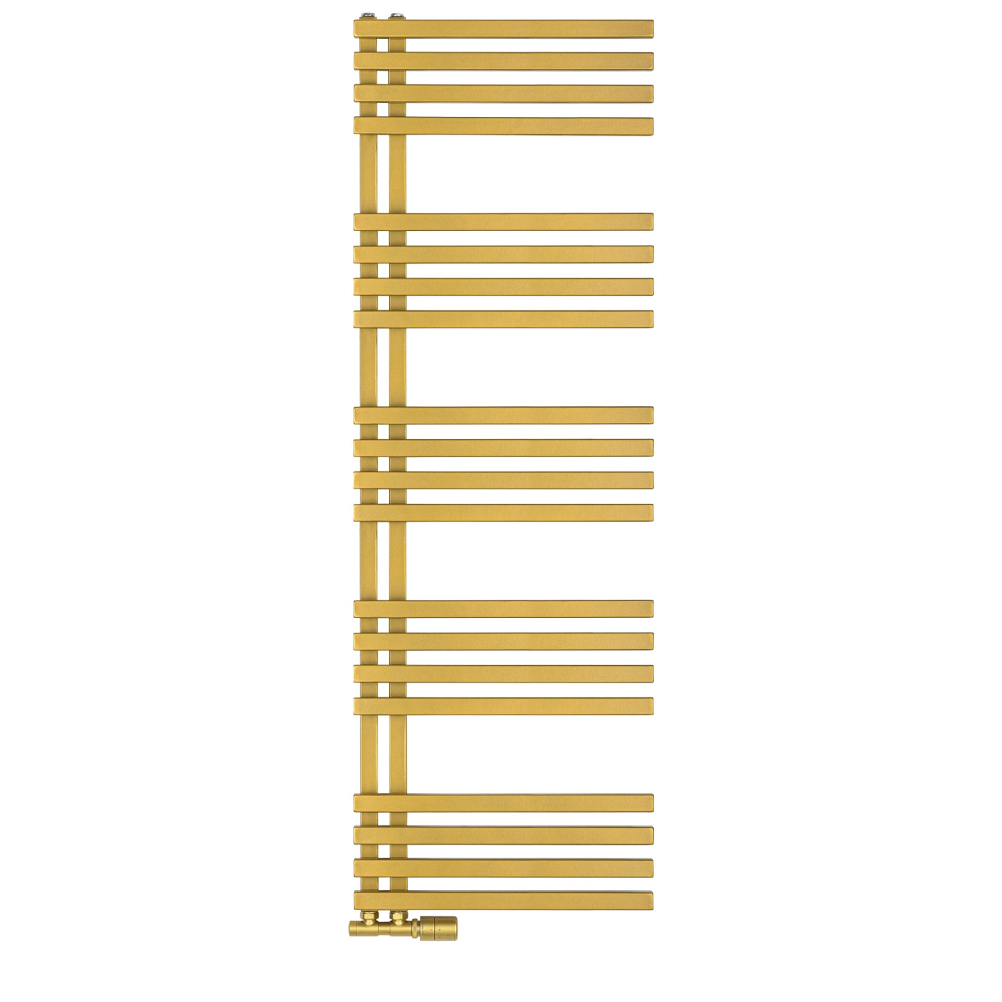 Grzejnik łazienkowy Lolly LO-1530x500-D50L/P-Z złoty