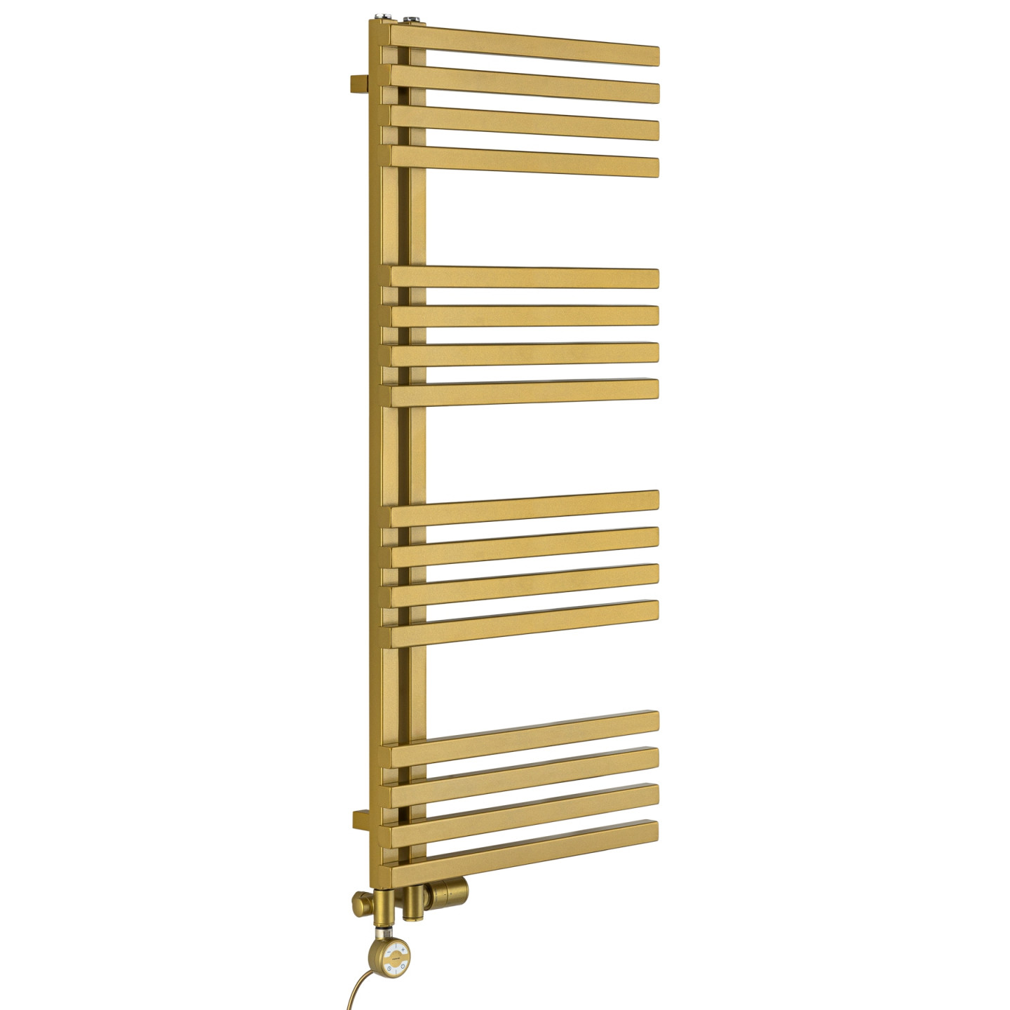 Grzejnik łazienkowy Lolly LO-1200x500-D50L/P-Z złoty