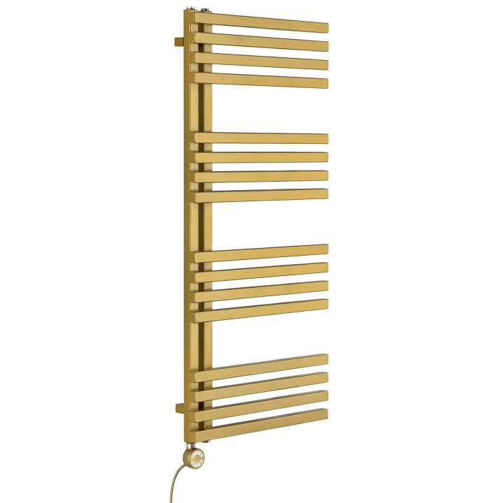 Grzejnik łazienkowy Lolly LO-1200x500-D50L/P-Z złoty