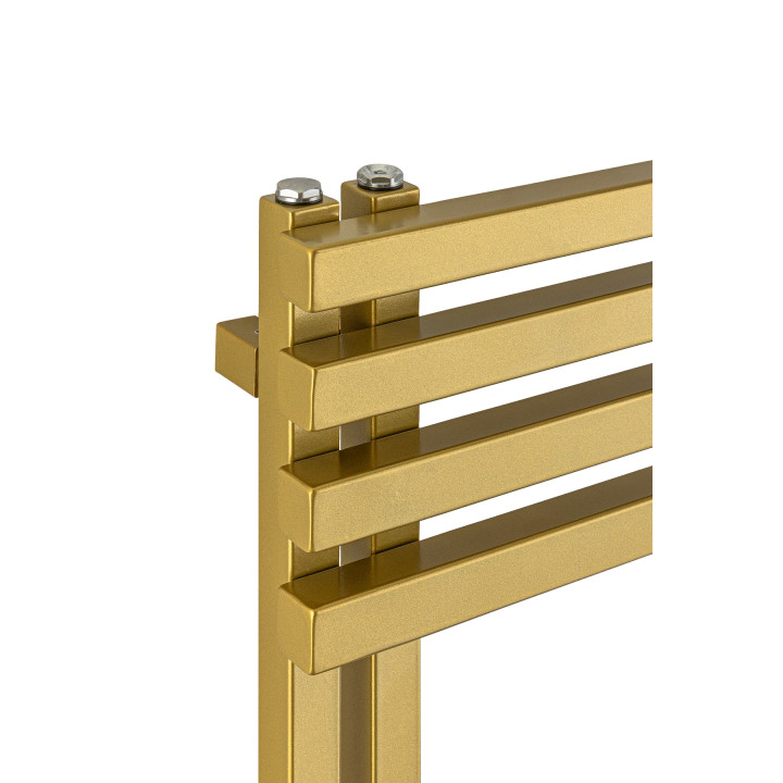Grzejnik łazienkowy Lolly LO-1200x500-D50L/P-Z złoty