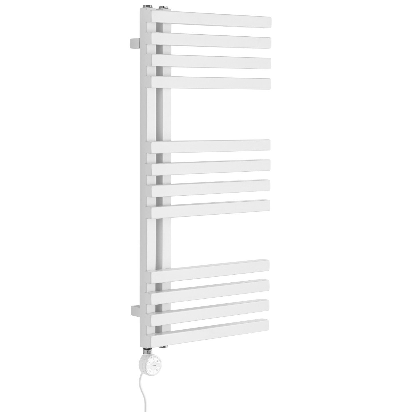 Grzejnik łazienkowy Lolly LO-870x400-D50L/P-W biały mat