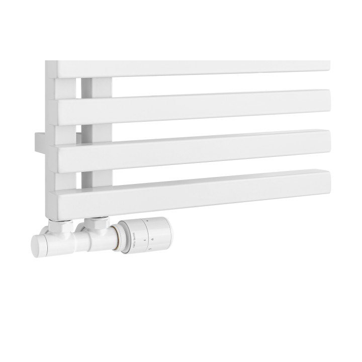 Grzejnik łazienkowy Lolly LO-870x400-D50L/P-W biały mat