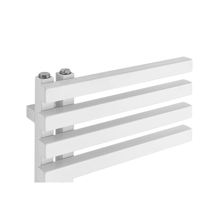 Grzejnik łazienkowy Lolly LO-870x400-D50L/P-W biały mat