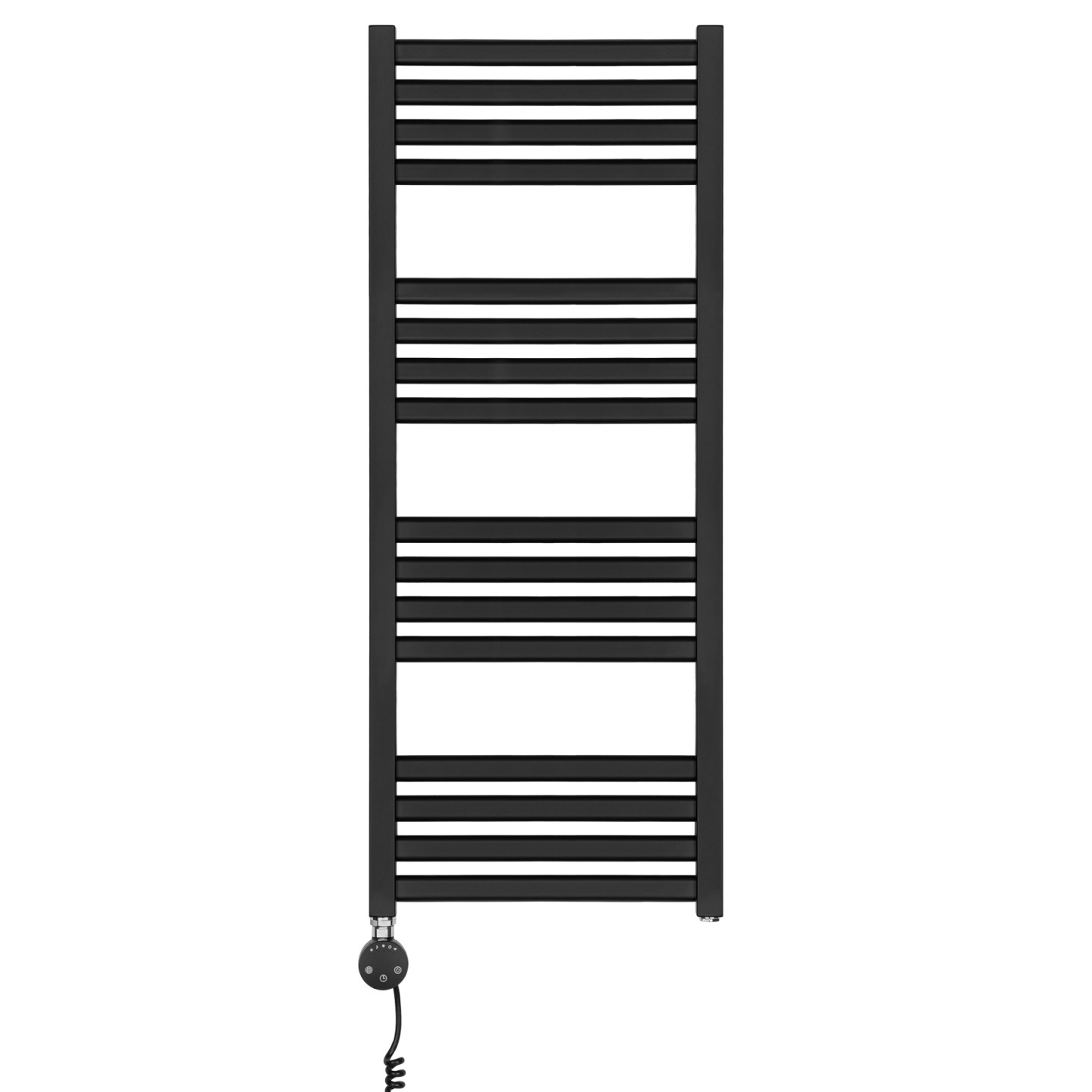 Grzejnik łazienkowy elektryczny NS 1005x400 czarny 400W lewy z WiFi