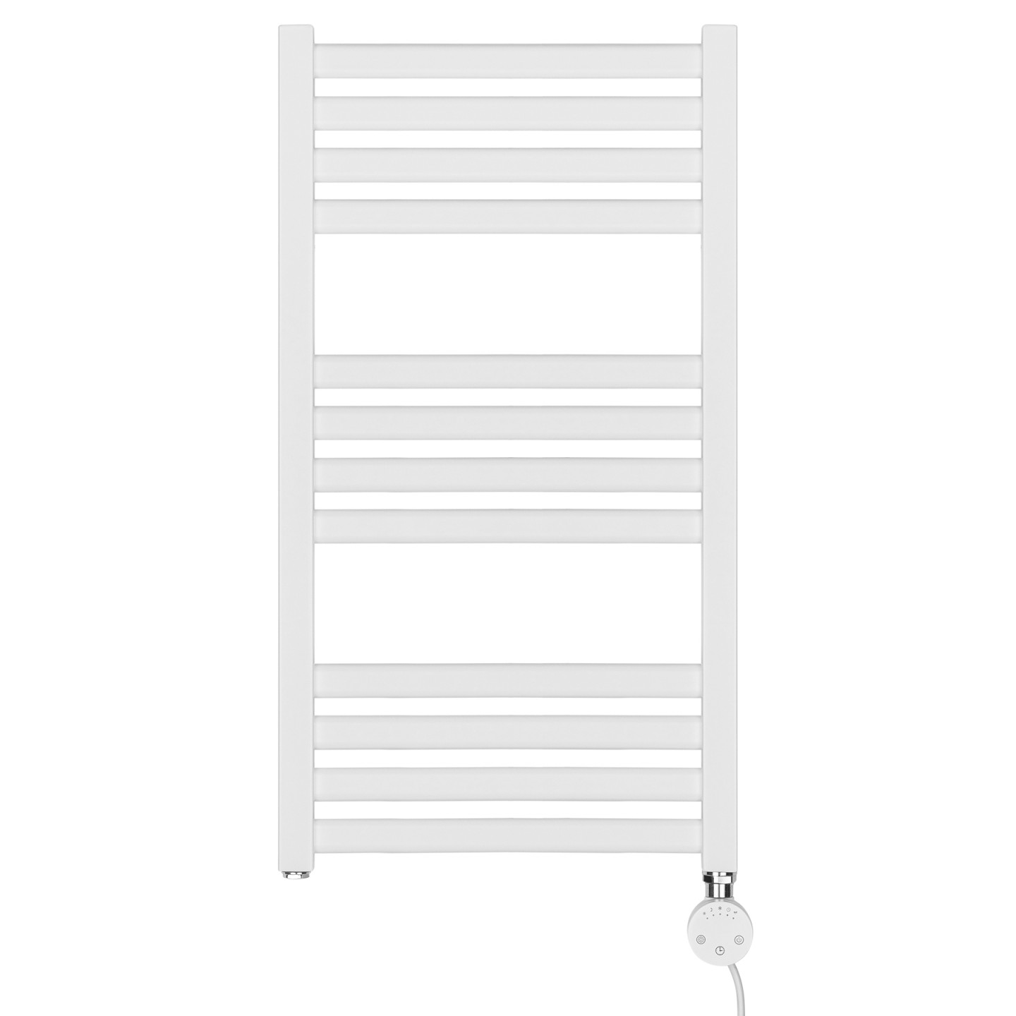 Grzejnik łazienkowy elektryczny NS 735x400 biały 300W prawy z WiFi